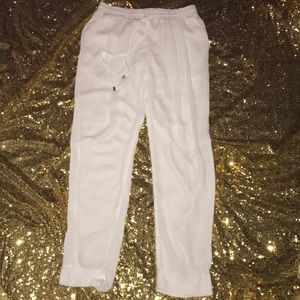 White dress pants